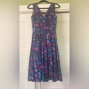 Trashy Diva cool watercolors Doris dress